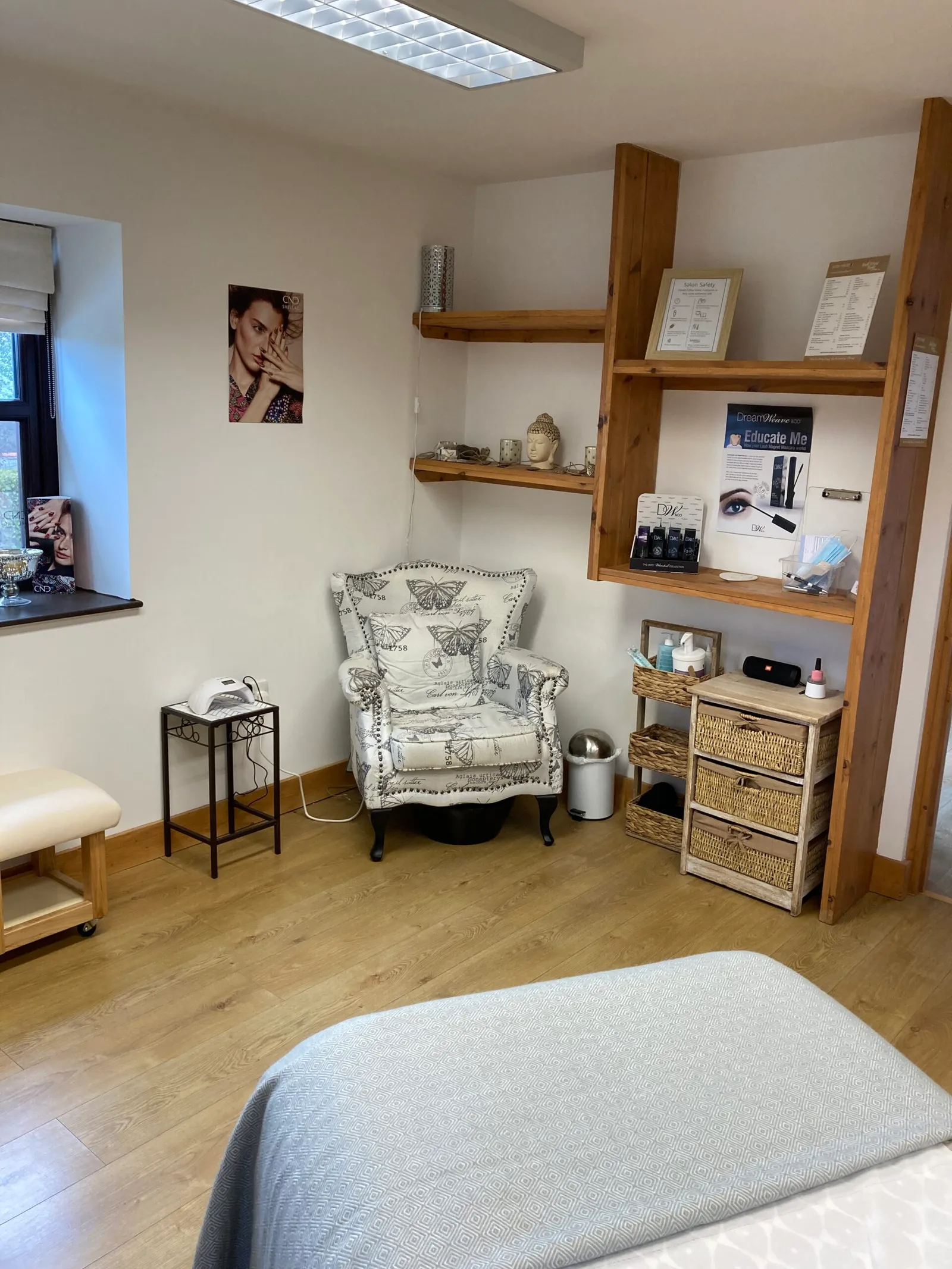 Pedi area